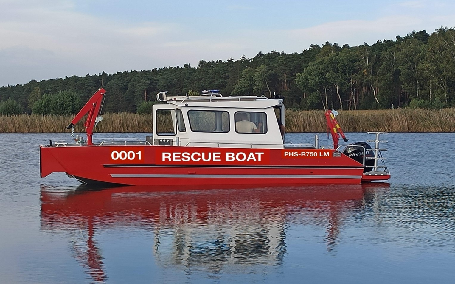 Fire And Rescue Boat PHS-R750 – Professionele reddingsboot 7,49m - Foto 1