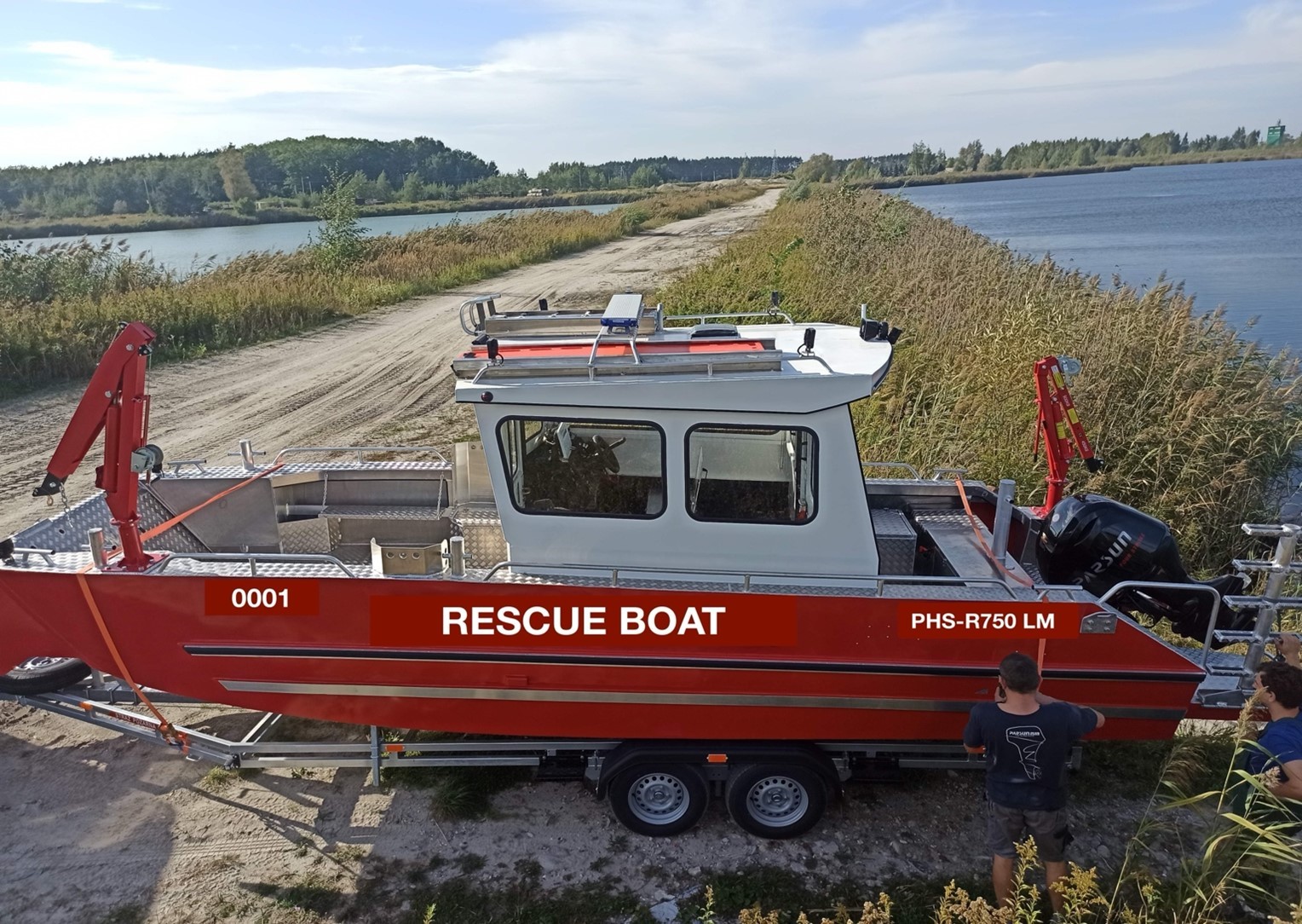 Fire And Rescue Boat PHS-R750 – Professionele reddingsboot 7,49m - Foto 3