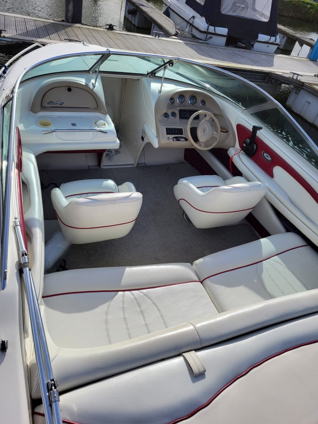 Sea Ray 190 1998 – 205pk sportboot met recente trailer - Foto 4