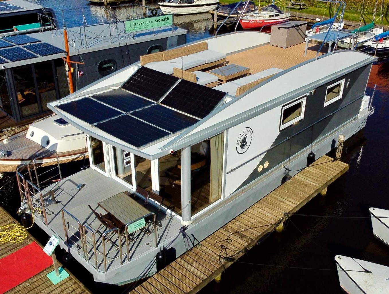 Nordic Season 47 woonboot 2025 – aluminium romp & CE-C - Foto 3