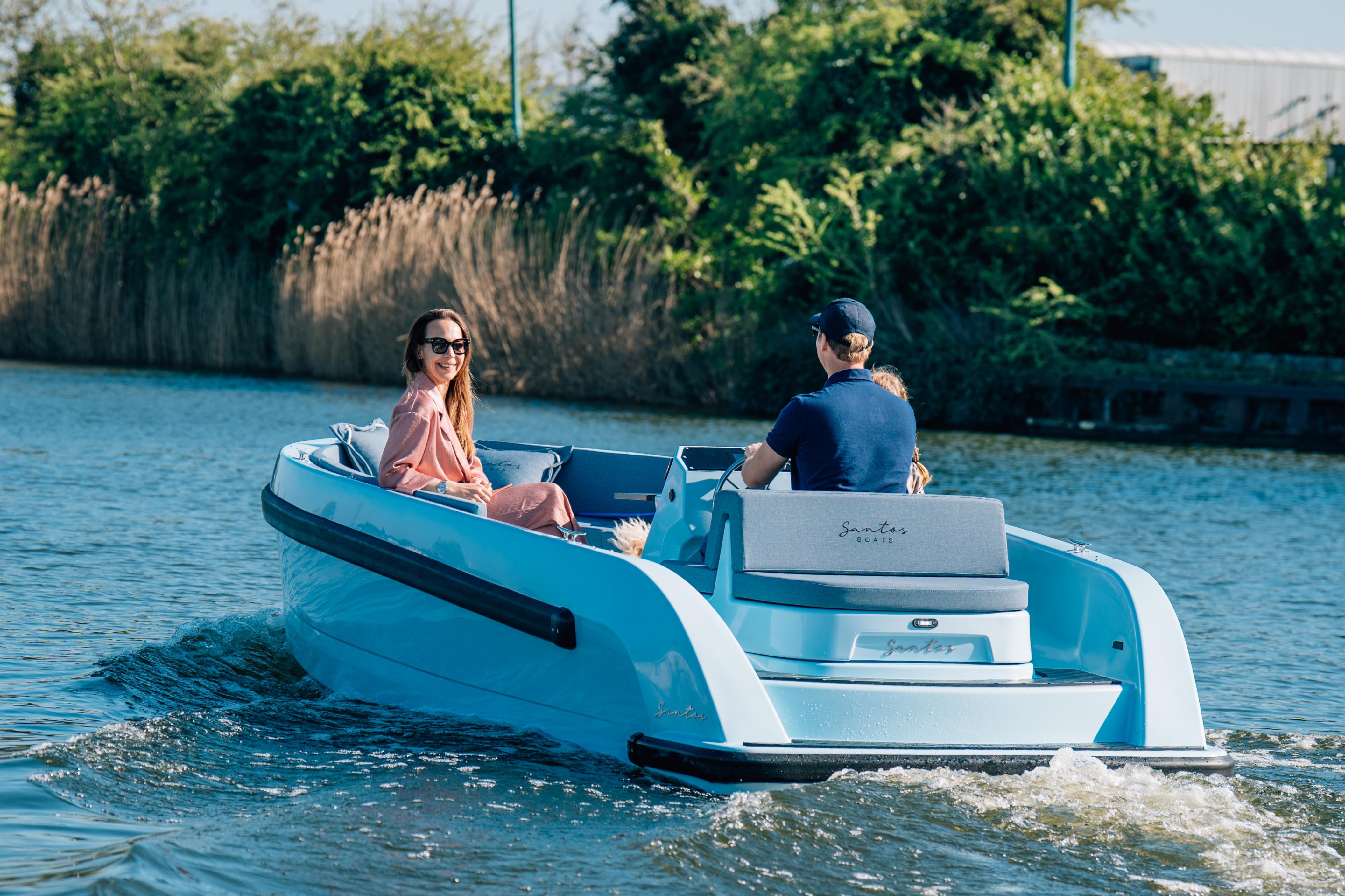 Sloep Santos One – 100% elektrisch met Rimdrive