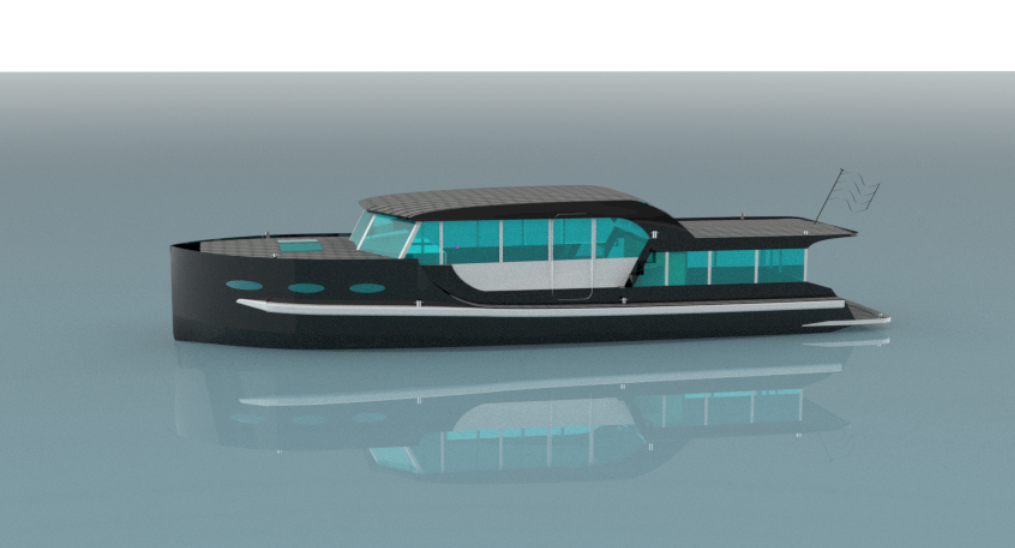 Pure Boating Fifty – Woonboot met jachtuitstraling 14,95m - Foto 1
