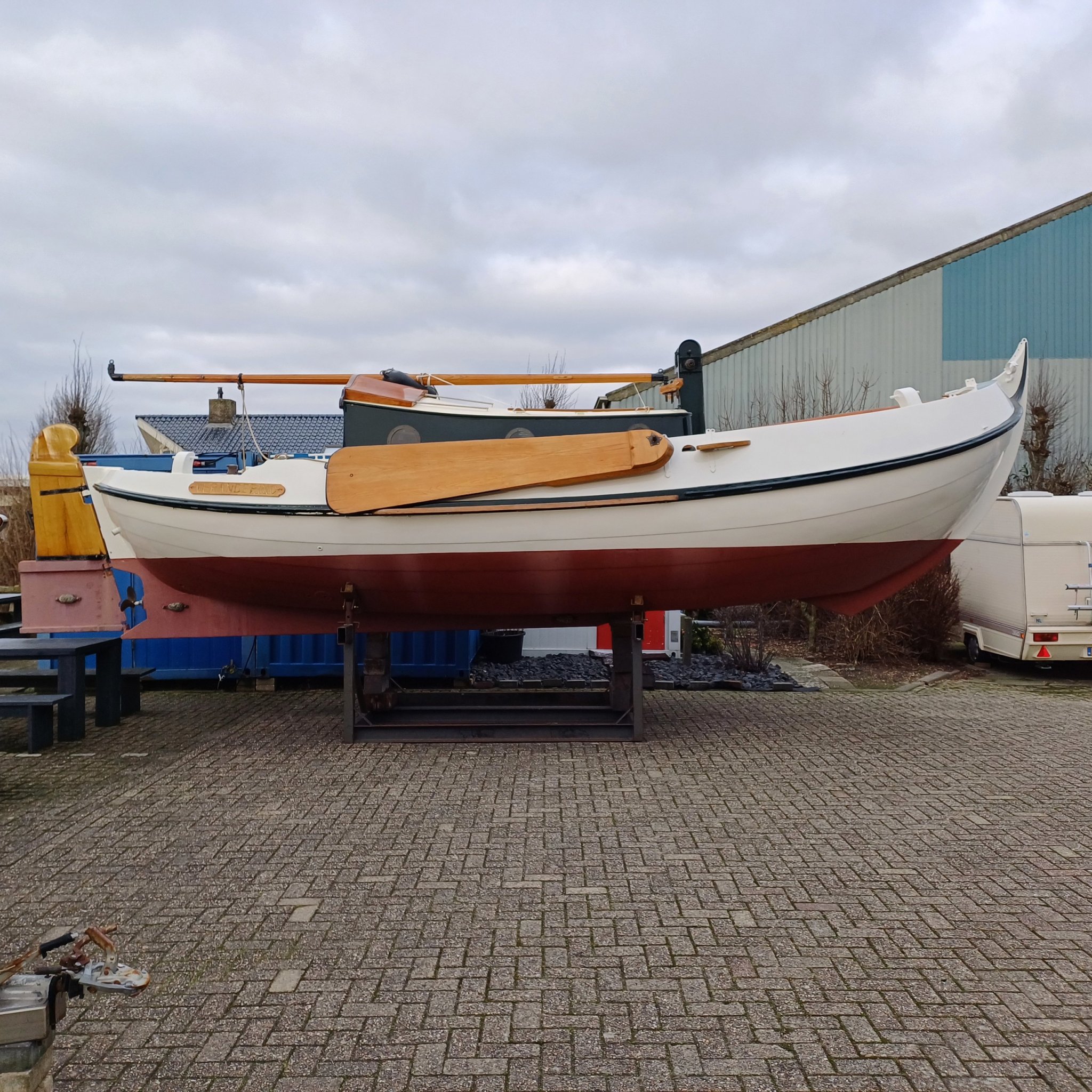 Bol Blokzijl 8.65m 1977 – Platbodem met geringe diepgang - Foto 5