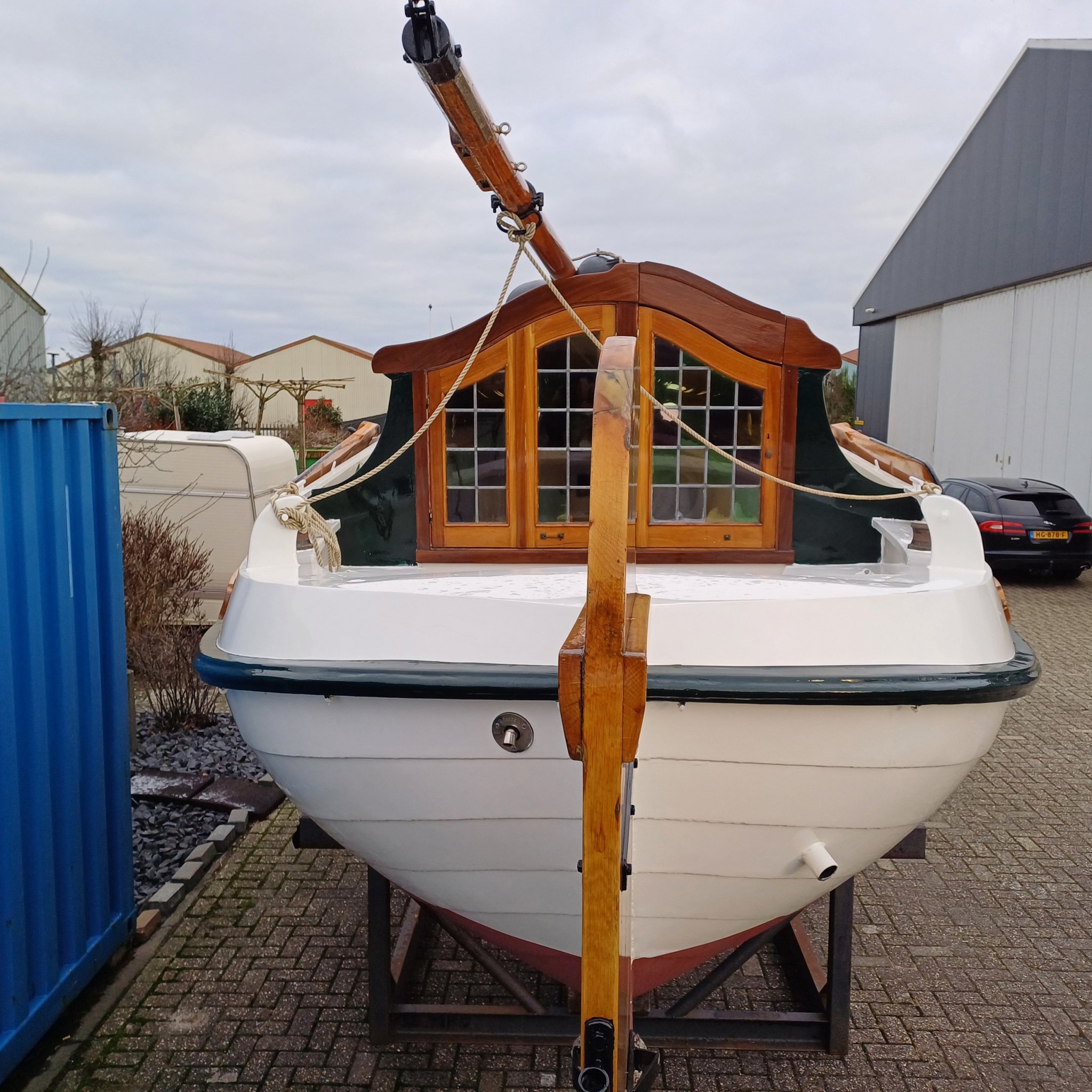 Bol Blokzijl 8.65m 1977 – Platbodem met geringe diepgang - Foto 7