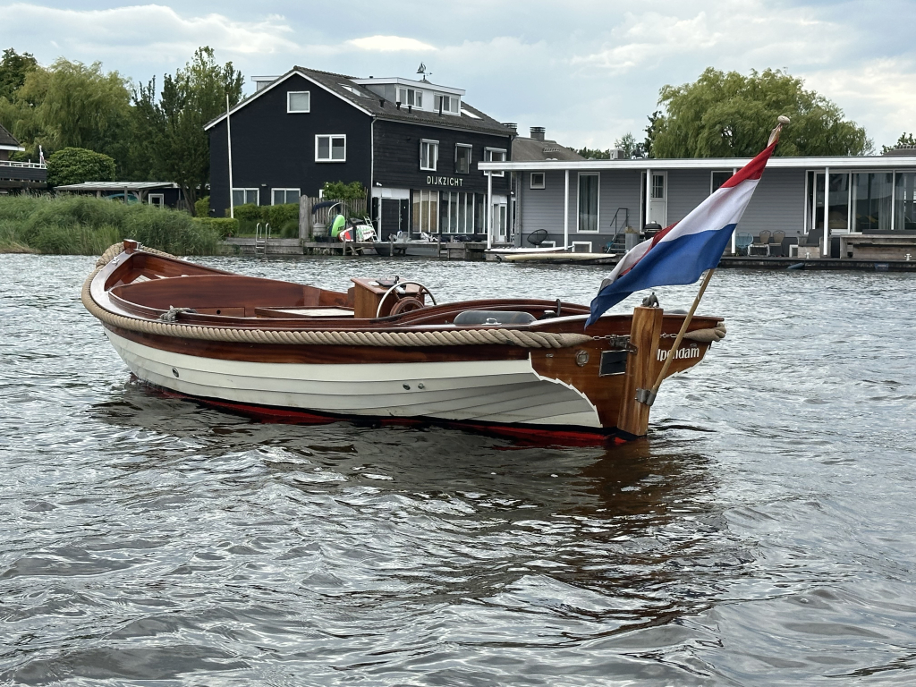 Spiegelsloep Kapiteinssloep 2014 – Epoxy romp, teakdek - Foto 5