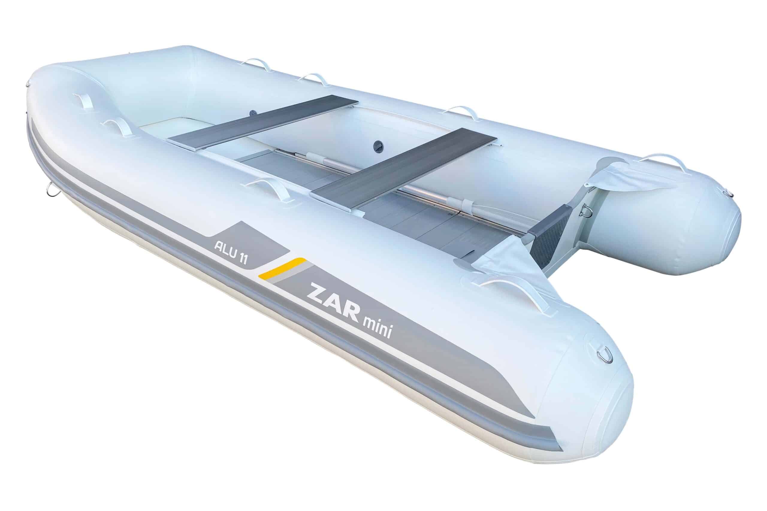 Zar Mini Alu 2025 – compacte opblaasbare RIB met aluminium bodem - Foto 2