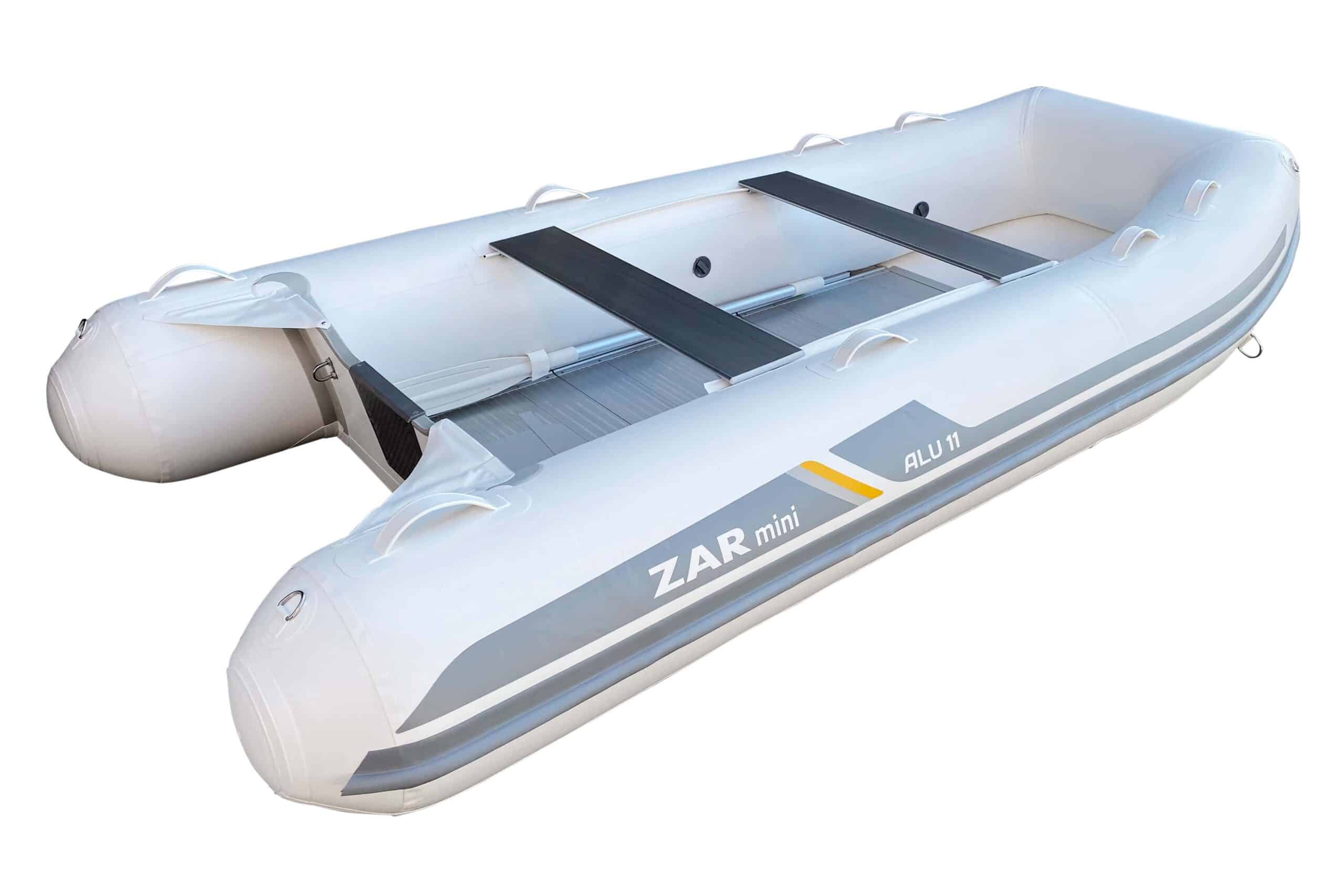 Zar Mini Alu 2025 – compacte opblaasbare RIB met aluminium bodem - Foto 3