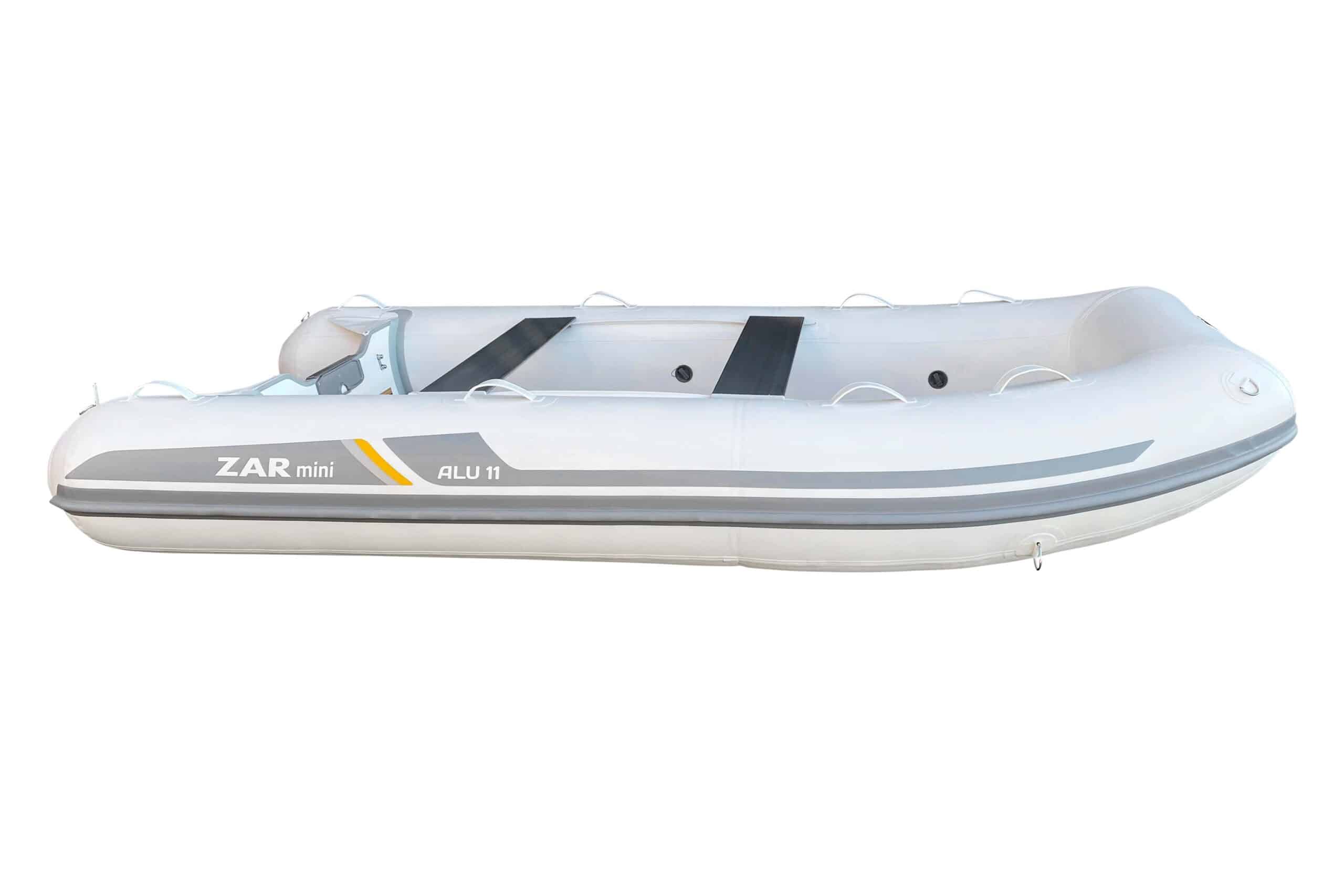 Zar Mini Alu 2025 – compacte opblaasbare RIB met aluminium bodem - Foto 4