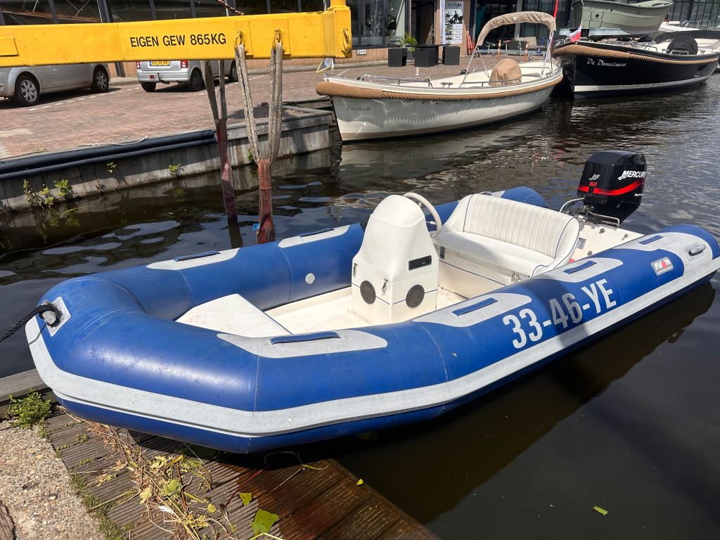 Avon Adventure 450 RIB 2000 – vaarklaar met 50 pk Mercury - Foto 12