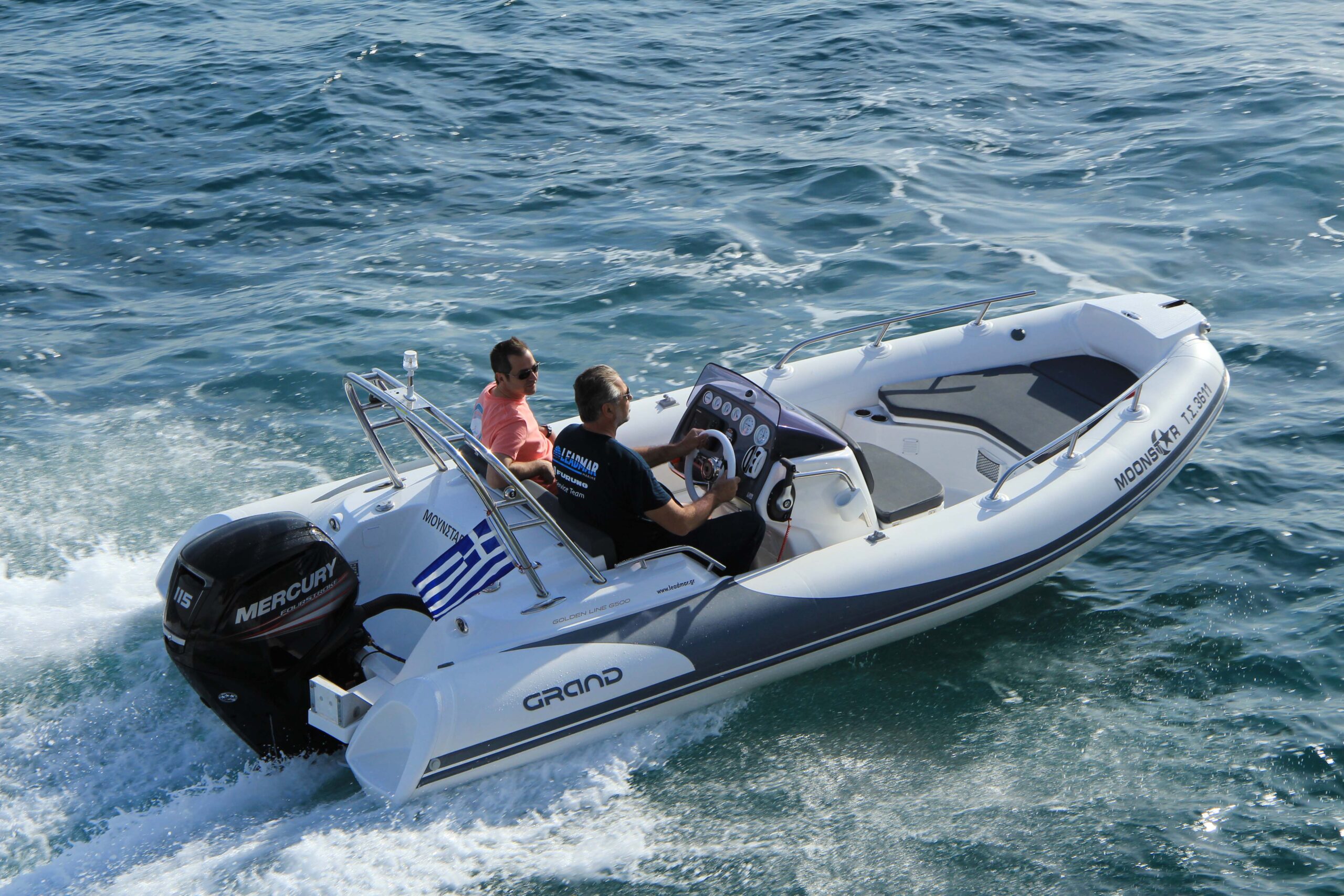 Grand Golden Line G500 2025 – V-bodem RIB met stijl - Foto 6