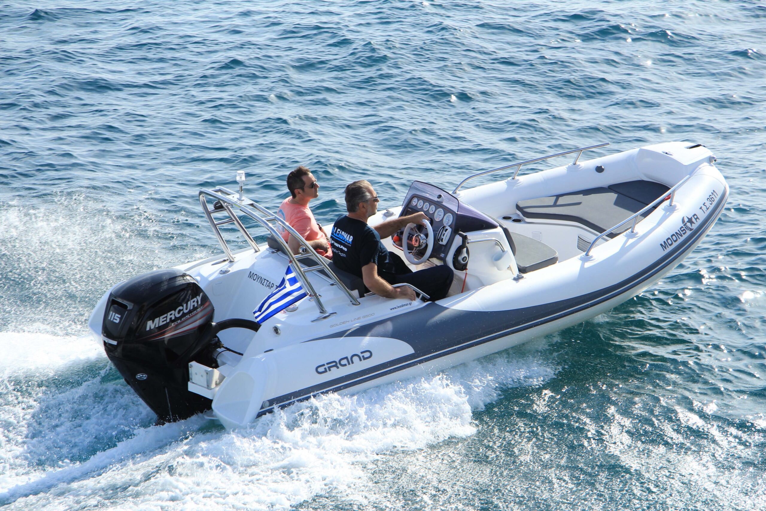 Grand Golden Line G500 2025 – V-bodem RIB met stijl - Foto 7