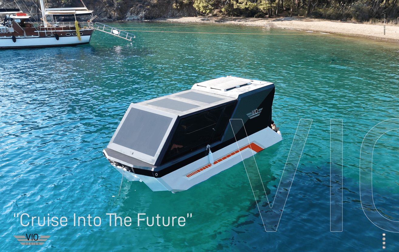 Vio Design Caravan Boat 7,5m – hybride woonboot aluminium - Foto 2