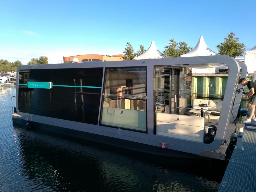 Perla E-vision 42 – aluminium woonboot met elektrische aandrijving - Foto 4