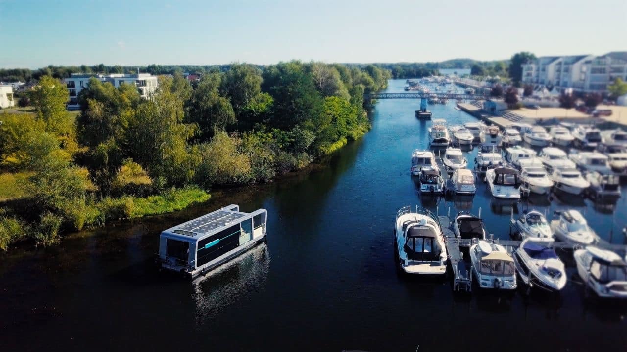 Perla E-vision 42 – aluminium woonboot met elektrische aandrijving - Foto 6
