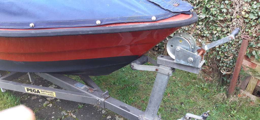 Timola 435 sloep – Compleet met trailer en motor - Foto 2