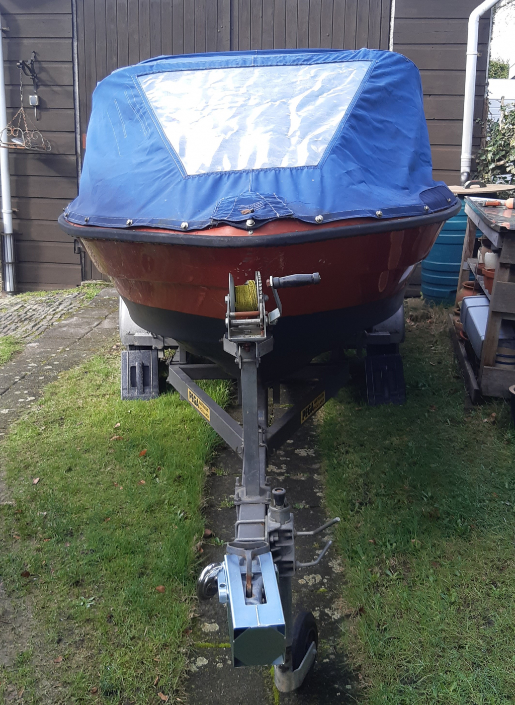 Timola 435 sloep – Compleet met trailer en motor - Foto 3