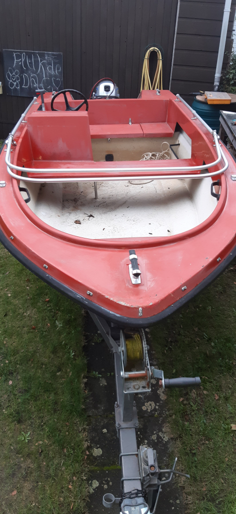 Timola 435 sloep – Compleet met trailer en motor - Foto 7