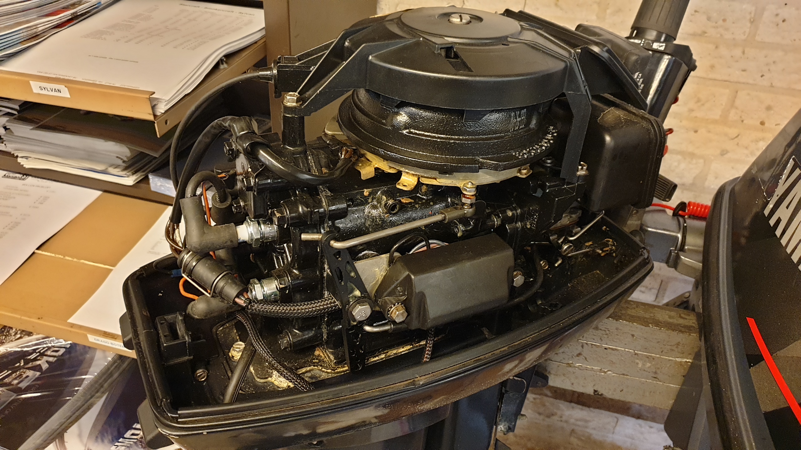 Evinrude 5pk 2-takt 1997 – Compacte buitenboordmotor - Foto 3