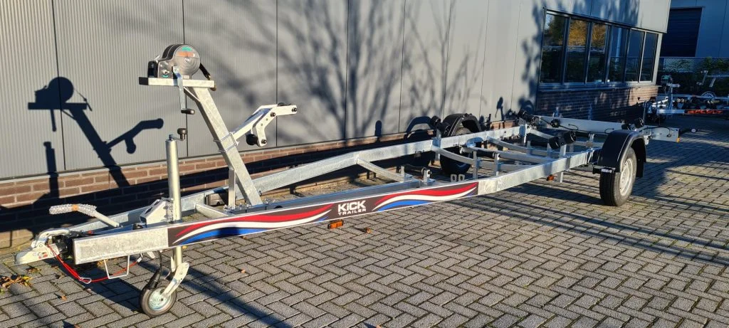 KT1800 Kicktrailer Boottrailer met Nederlands Kenteken, Geremd - 1800kg - Foto 2