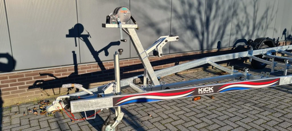 KT1800 Kicktrailer Boottrailer met Nederlands Kenteken, Geremd - 1800kg - Foto 4