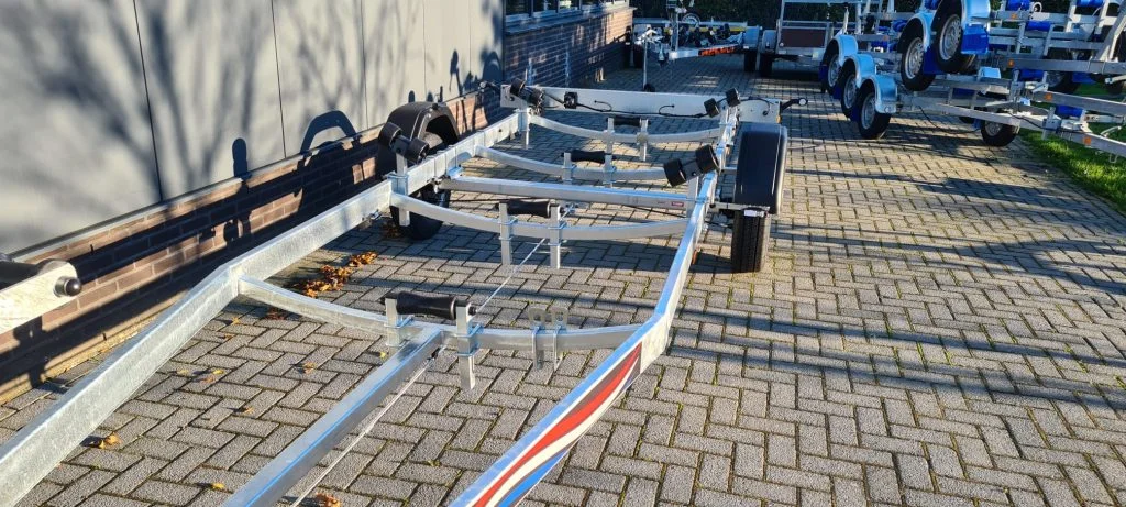 KT1800 Kicktrailer Boottrailer met Nederlands Kenteken, Geremd - 1800kg - Foto 5