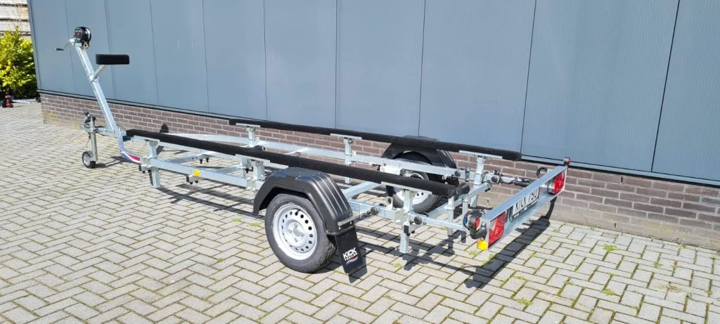 KT750p Platbodem trailer (750kg), Ongeremd - Foto 5