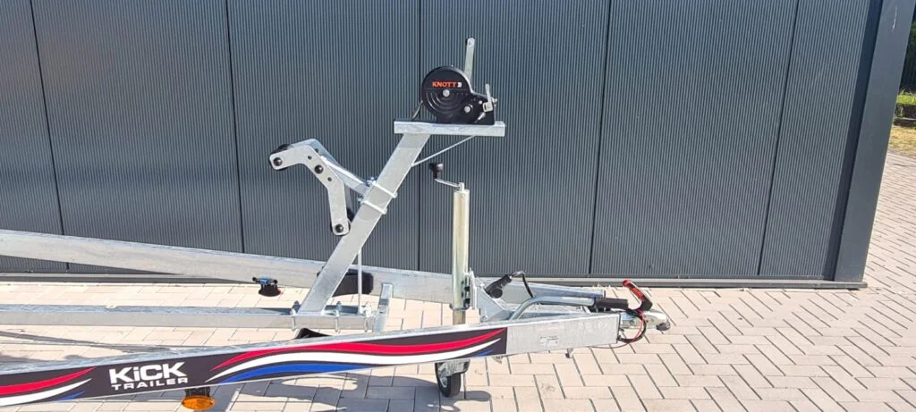 KT1800 LED Geremde Kicktrailer Boottrailer - Foto 3