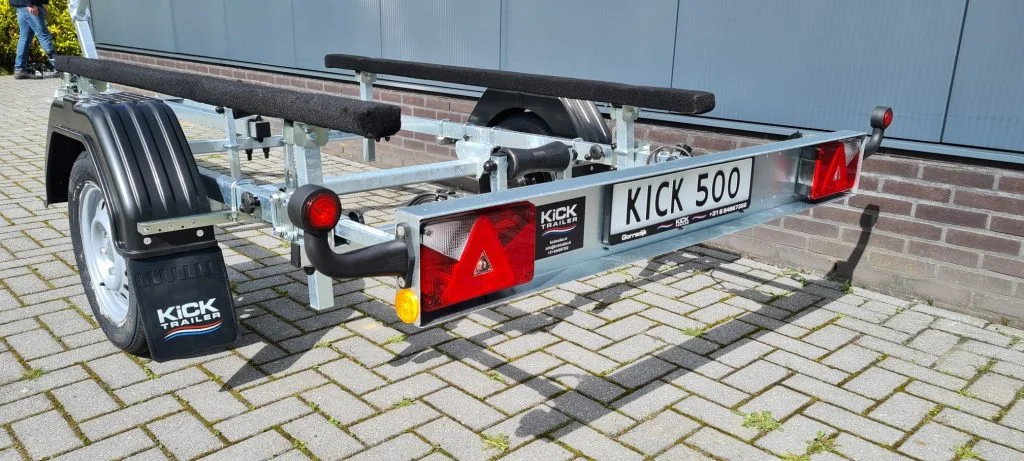Kicktrailer KT500p 2026 – ongeremde platbodem 4,3m - Foto 7