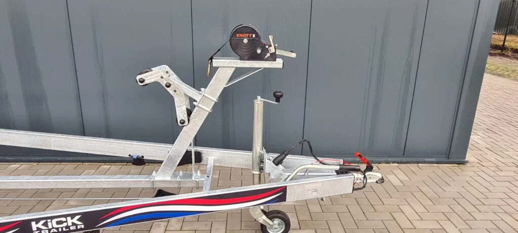 KT 1800 XL Tender Kicktrailer, Geremde boottrailer met Nederlands Kenteken - Foto 4