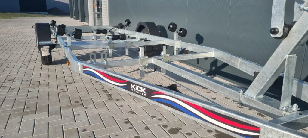 KT1000 Smart Tender Kick Trailer Geremd met NL Kenteken - Foto 3