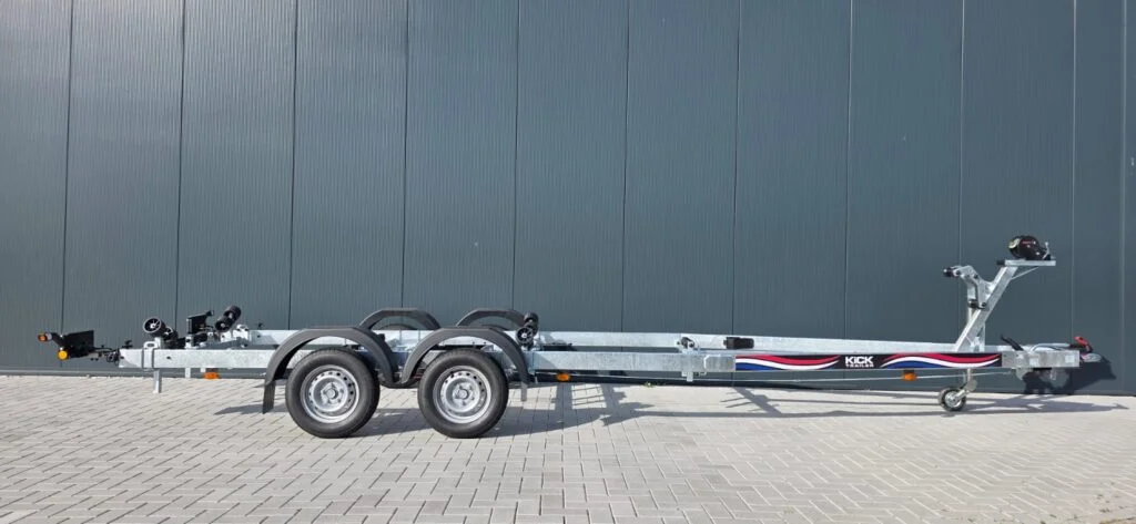 KT2000 Basis LED Boottrailer met Nederlands Kenteken, Geremd - Foto 1