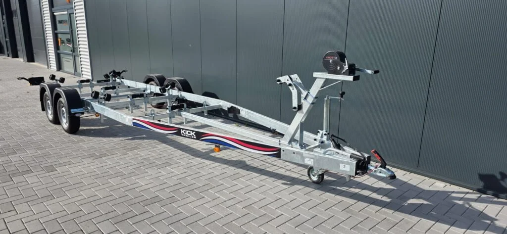KT2000 Basis LED Boottrailer met Nederlands Kenteken, Geremd - Foto 2