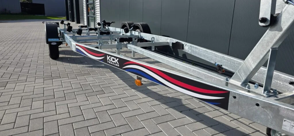KT2000 Basis LED Boottrailer met Nederlands Kenteken, Geremd - Foto 4
