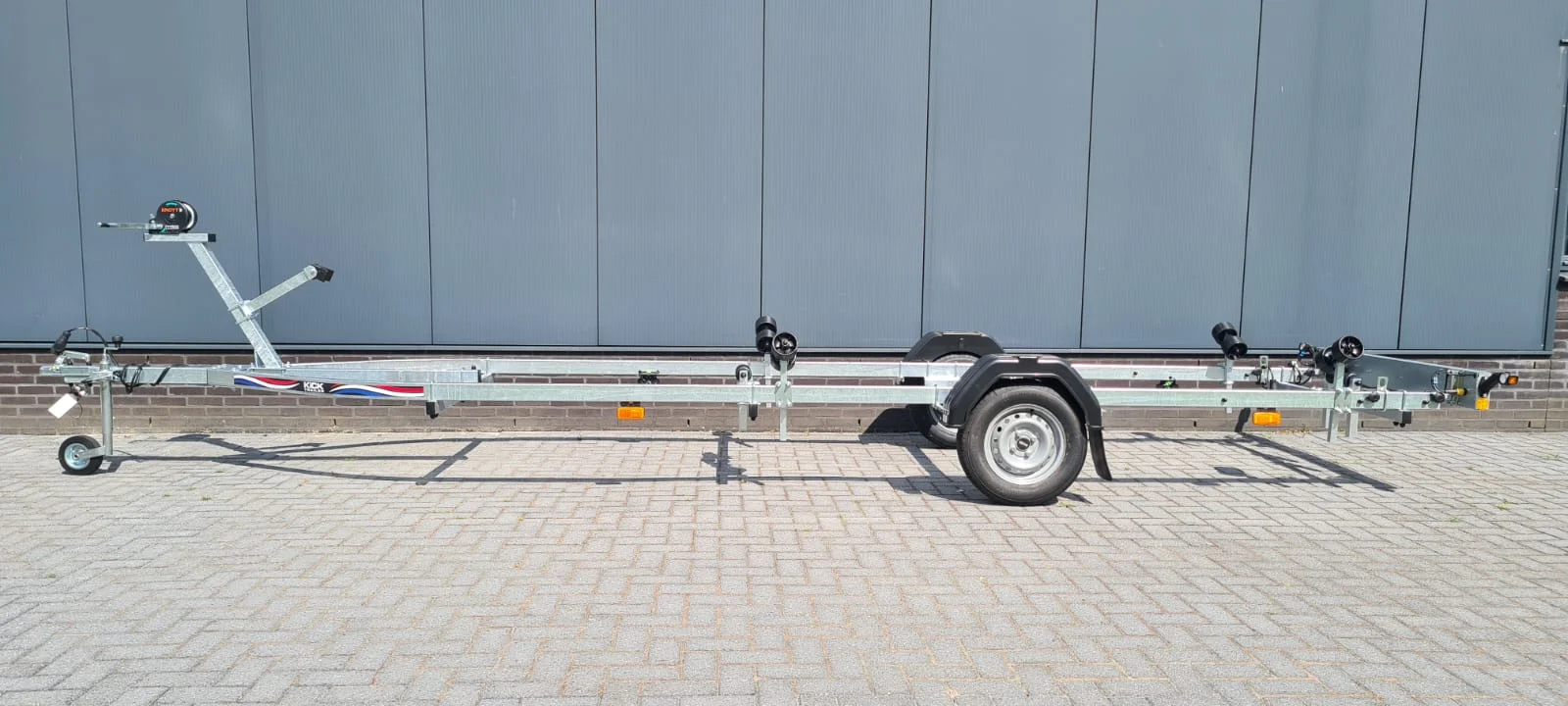 KT750XL Kick Boottrailer voor boten 5.20-6.30m - 750KG - 100Km/u Duitsland, Ongeremd - Foto 1