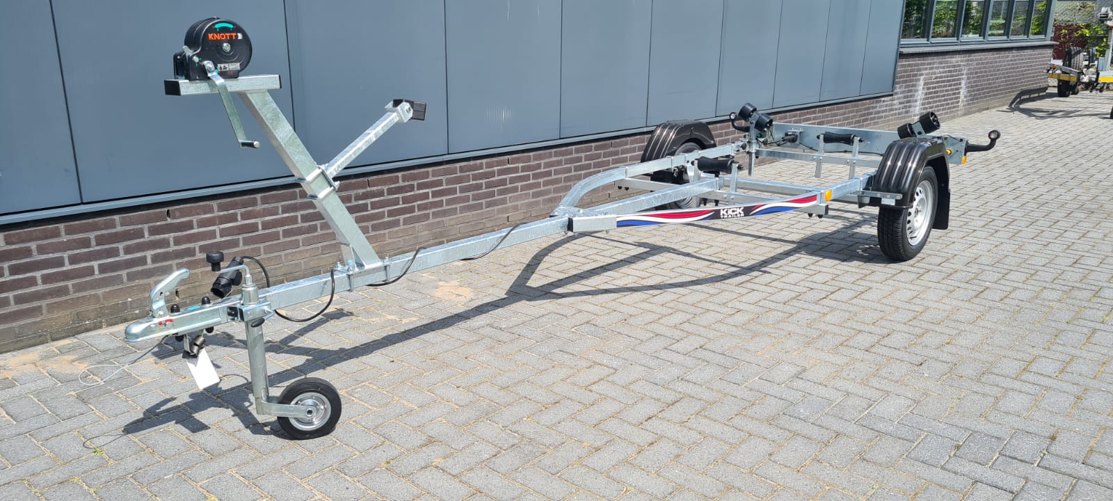 KT500 Kick Trailer 4.3m, Ongeremd, 100km/u Toelating - Foto 1