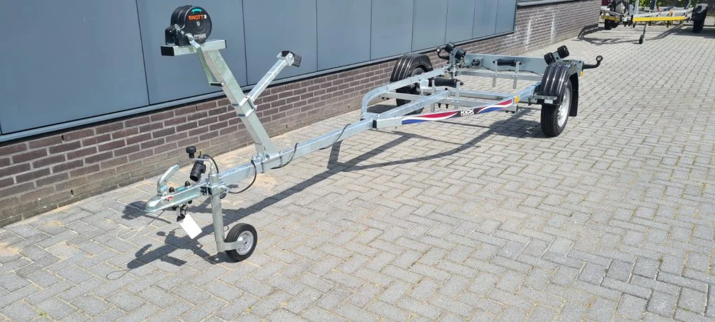 KT500 Kick Trailer 4.3m, Ongeremd, 100km/u Toelating - Foto 3
