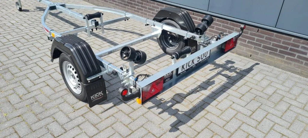 KT500 Kick Trailer 4.3m, Ongeremd, 100km/u Toelating - Foto 5