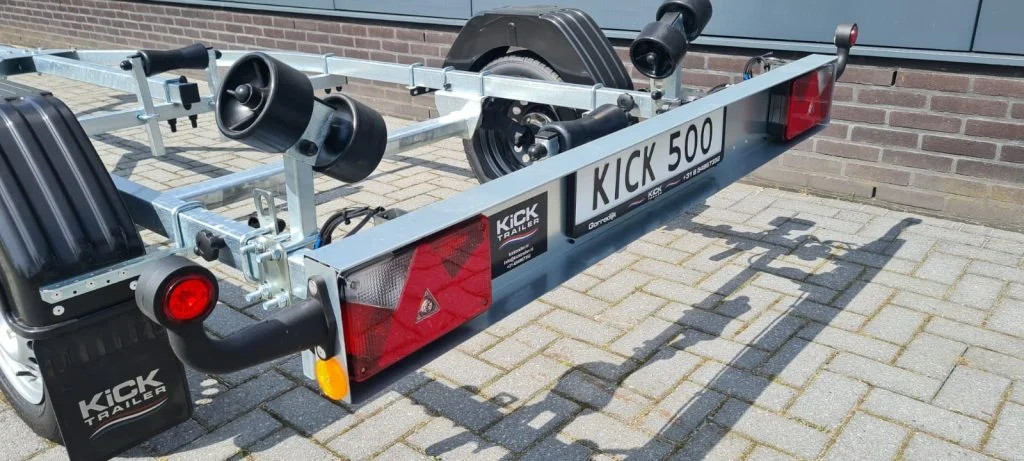 Kicktrailer KT500 4.3m 2026 – Ongeremd met 100km/u toelating - Foto 7