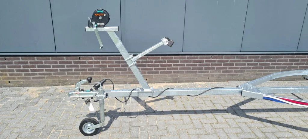 KT500r Kick trailer ongeremde Rubberboottrailer 4.3m met 100km/h Keuring - Foto 4