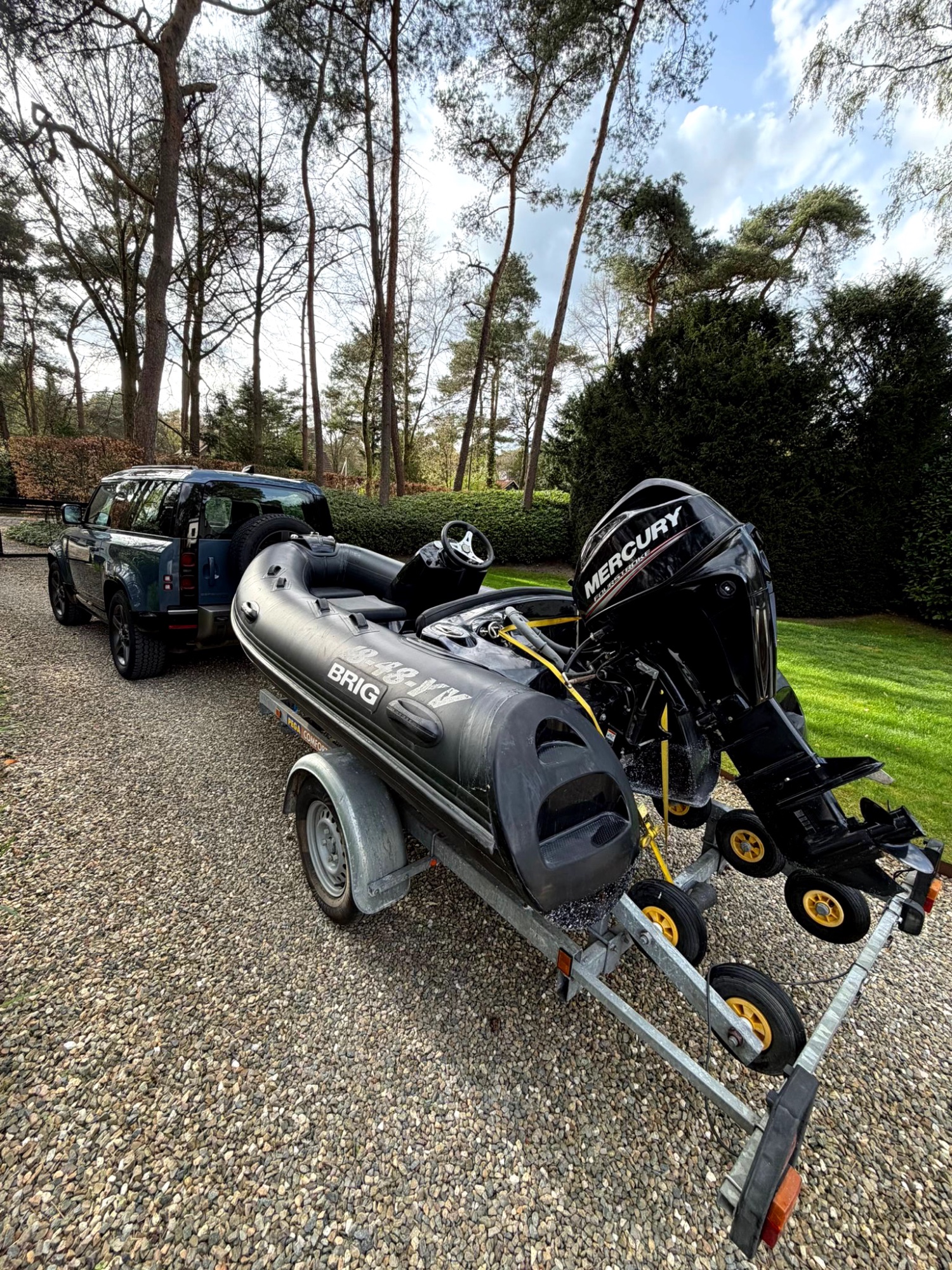 Brig Eagle 340 (2016) met Mercury 25pk en trailer - Foto 3