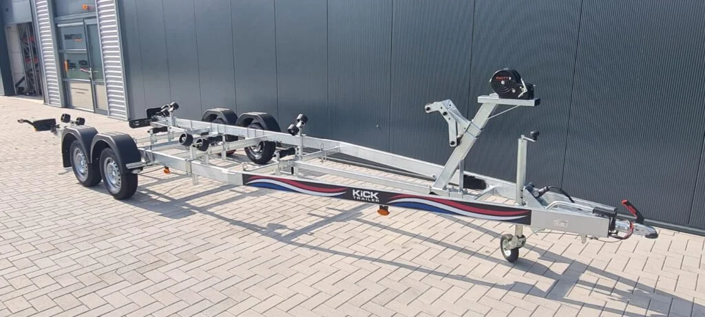 KT2000 XL Tender Kicktrailer Boottrailer – Geremd & Nederlands Kenteken - Foto 2
