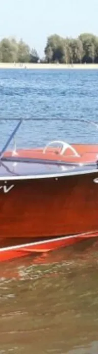 Pedrazzini Cavallino 570 1971 – houten speedboot met Volvo Penta - Foto 1