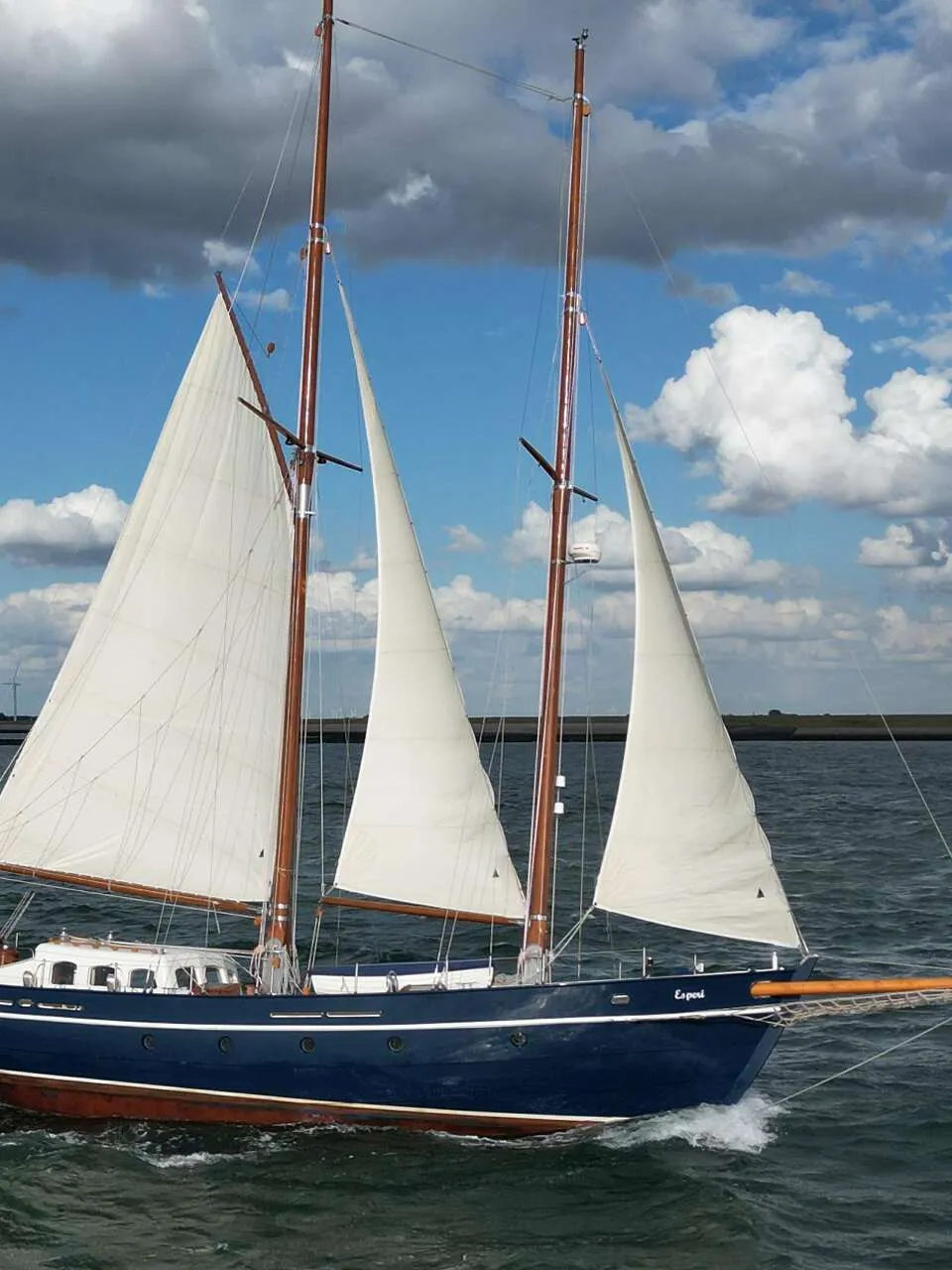 Beeldsnijder Pilothouse Schooner 50 - Foto 1