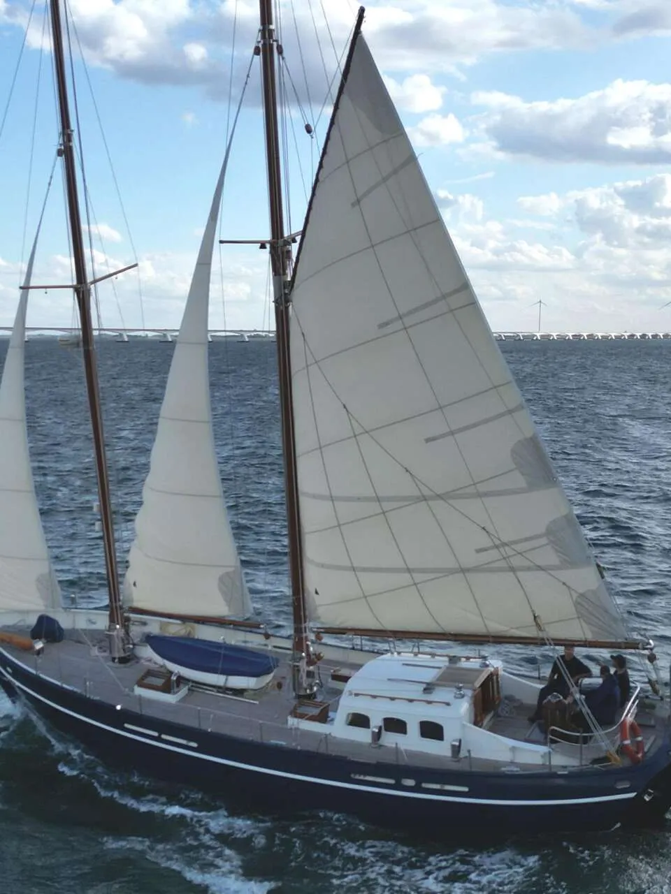 Beeldsnijder Pilothouse Schooner 50 - Foto 2