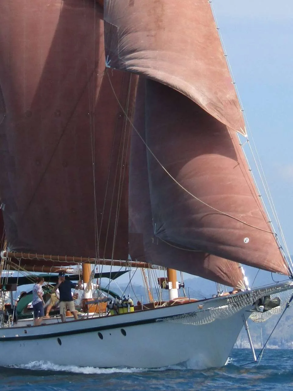 Schoener 30M 1990 – herbouwde stalen Hout Bay explorer - Foto 2