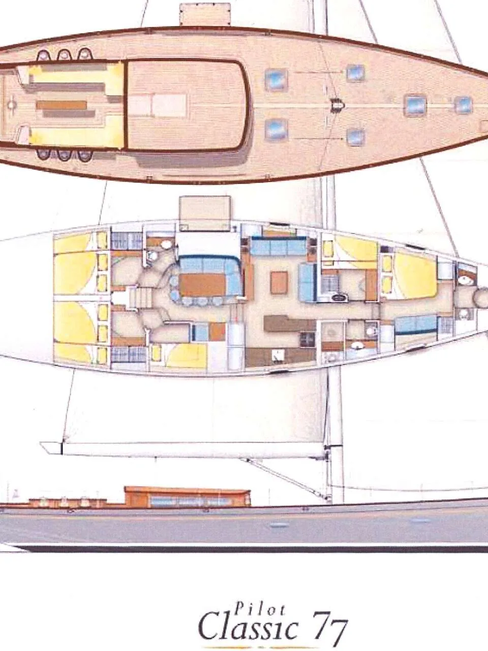 Hoek Design Pilot Cutter 77 2022 – Klassiek Bouwproject - Foto 1
