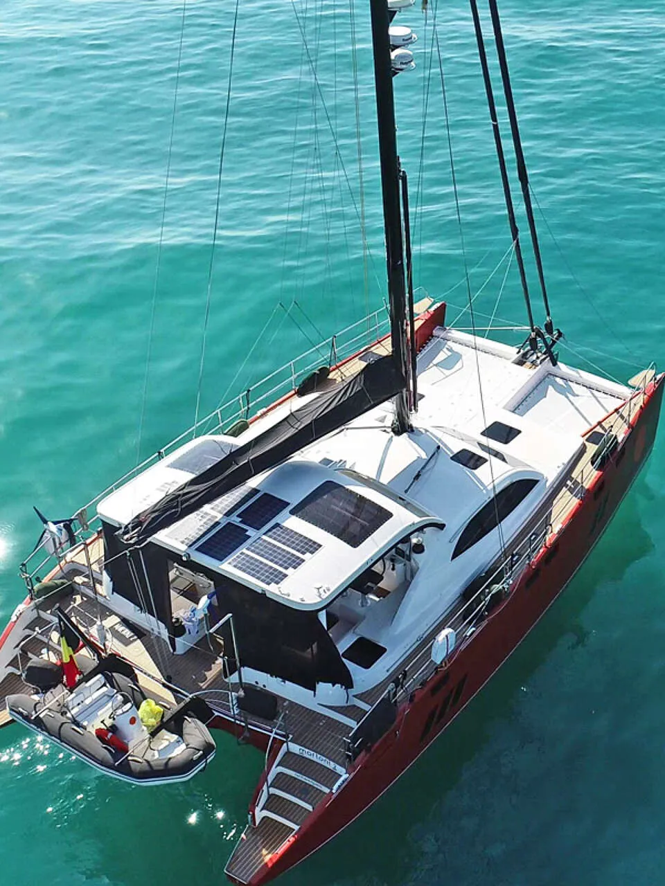 Taylor Davidsen TD547 2013 – Eigenaar onderhouden GRP catamaran - Foto 1