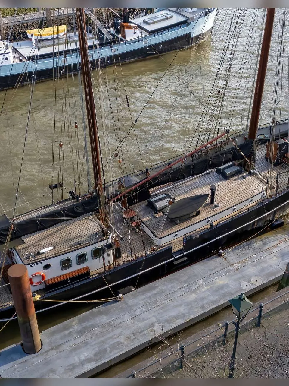 Zeillogger 27 M 1910 – Historische Logger Woonschip - Foto 2