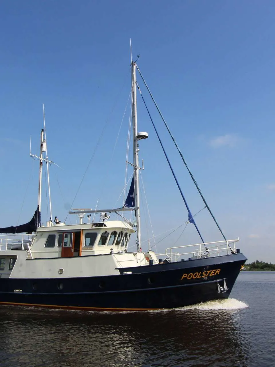 Custom Explorer Trawler 2000 – stalen oceanvaarder 18,45m - Foto 1