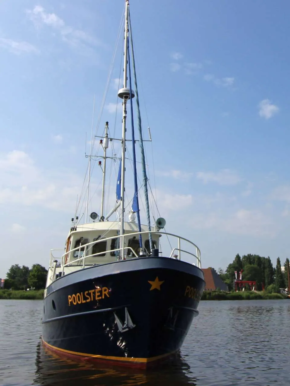 Custom Explorer Trawler 2000 – stalen oceanvaarder 18,45m - Foto 2